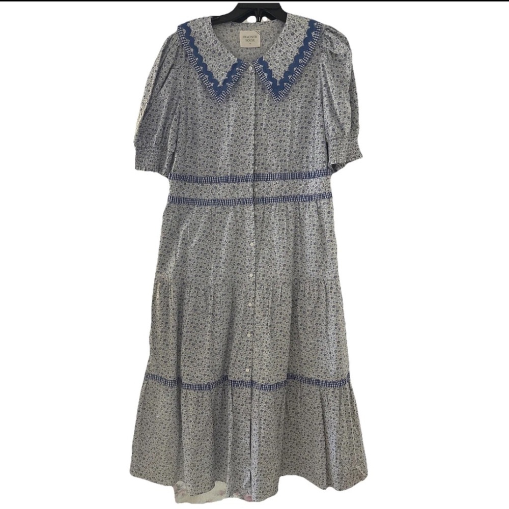 Tuckernuck Blue and White Maxi Dress